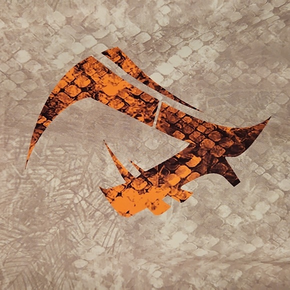 NWT Men's YCAH Trike Camo Fade Pullover Fleece Lined Hunting LONG SLEEVE TOP XL - Picture 10 of 10